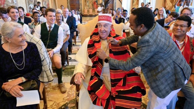 Le Pape appelle les jeunes à être des «ferments de l’Évangile»