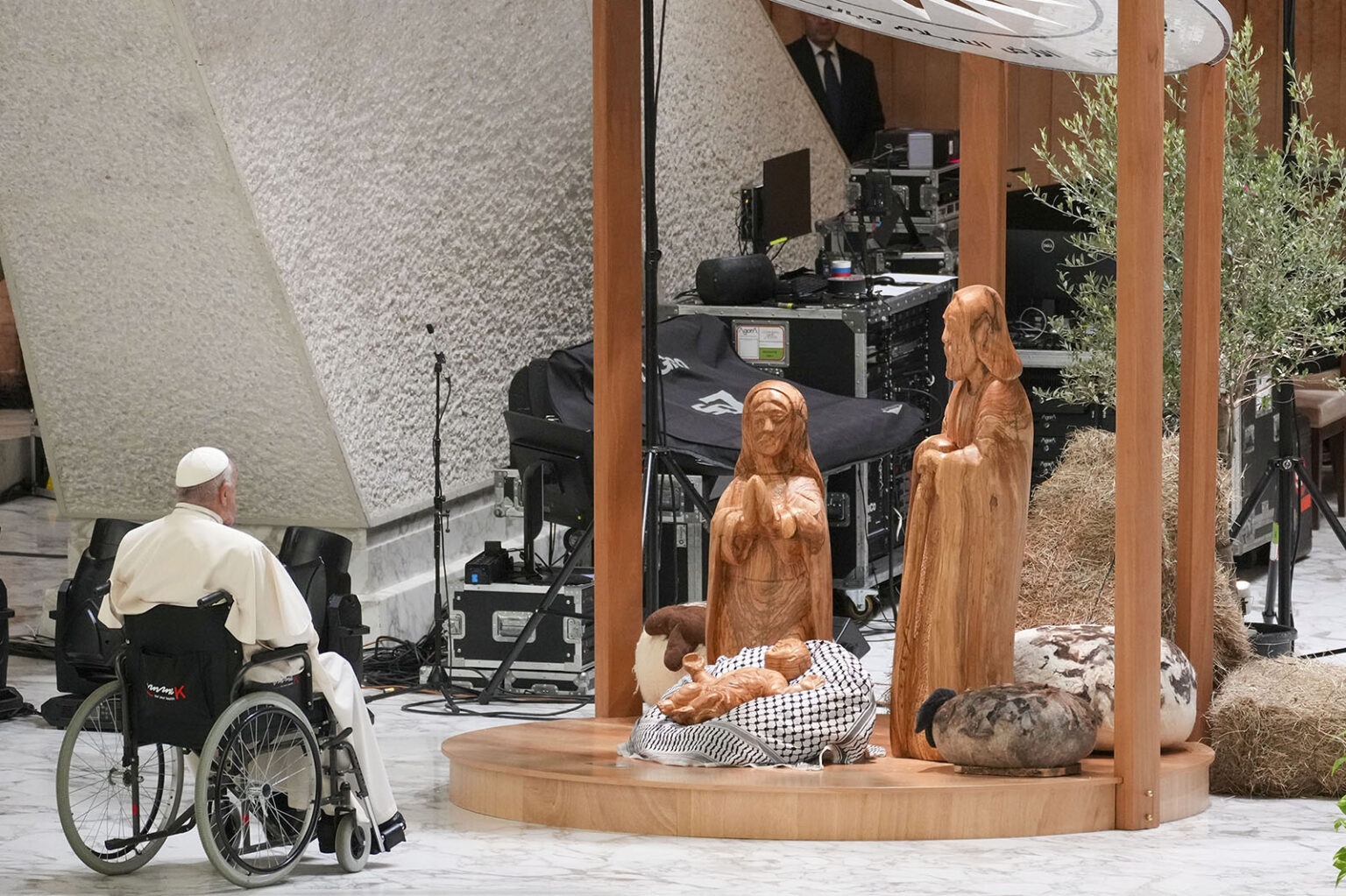 Le Vatican retire le keffieh de la crèche de la Nativité après des réactions négatives de groupes juifs