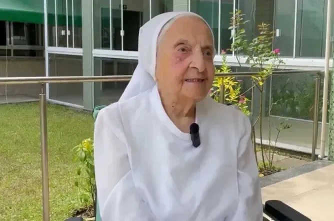 Sœur Inah Canabarro Lucas : La personne la plus âgée du monde à 116 ans